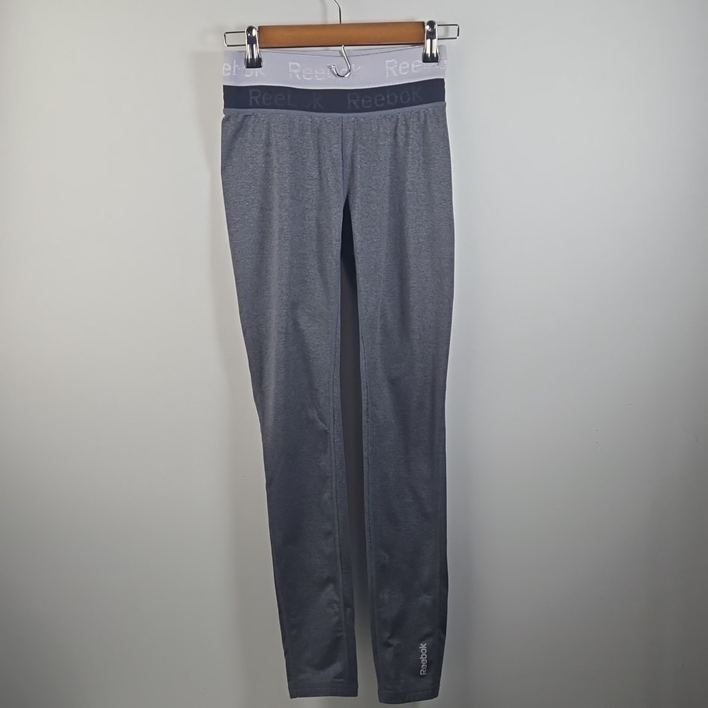 Reebok Black and Gray actiwear leggings